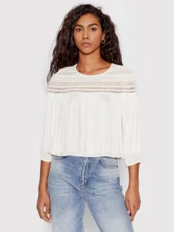 Desigual Γυναίκες Μπλουζάκια Μπλουζάκι 22SWBW12 Λευκό Regular Fit