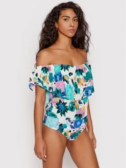 Desigual Γυναίκες Κορμάκια Body Sendy 22SWBW31 Έγχρωμο Slim Fit