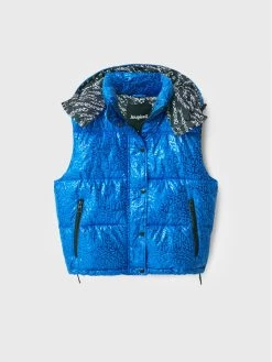 Desigual Γυναίκες Γιλέκα Γιλέκο Oslo 22WWEW21 Μπλε Regular Fit -Εξοδος Desigual Κατάστημα unnamed file 390