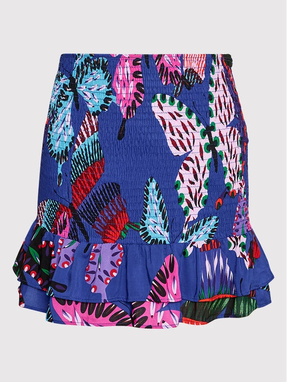 Desigual Γυναίκες Φούστα Mini Dolores 22SWMW29 Μπλε Slim Fit 7 Desigual Γυναίκες Φούστα Mini Dolores 22SWMW29 Μπλε Slim Fit - Image 5