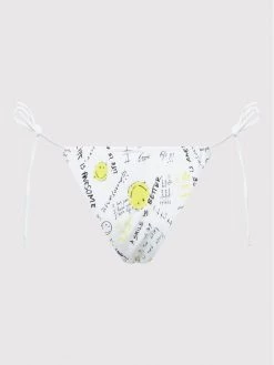 Desigual Γυναίκες Μπικίνι κάτω μέρος SMILEY Bambu II 22SWMK26 Λευκό -Εξοδος Desigual Κατάστημα unnamed file 3968