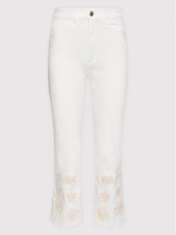 Desigual Γυναίκες Τζιν Gala 22SWDD25 Λευκό Slim Fit -Εξοδος Desigual Κατάστημα unnamed file 3987