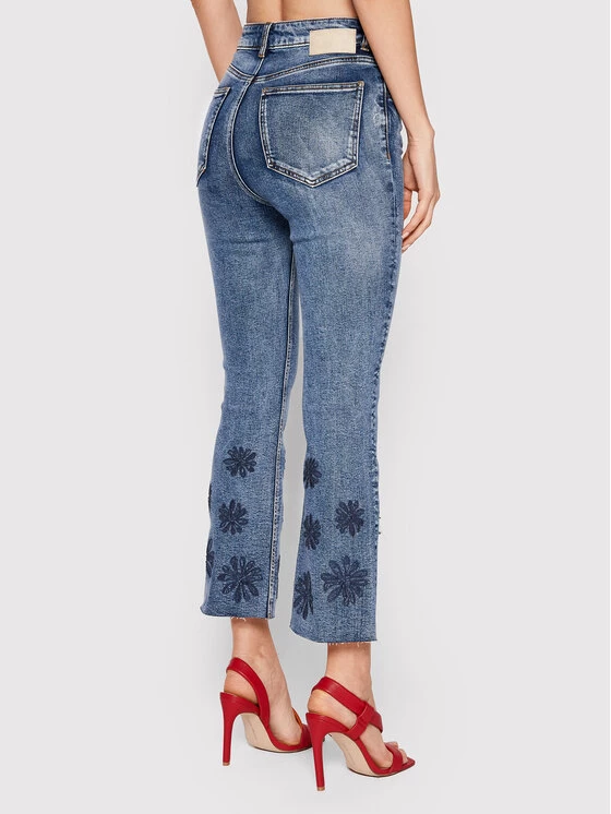 Desigual Γυναίκες Straight Leg Τζιν Cala 22SWDD25 Σκούρο μπλε Cropp Flare Fit 5 Desigual Γυναίκες Straight Leg Τζιν Cala 22SWDD25 Σκούρο μπλε Cropp Flare Fit - Image 3