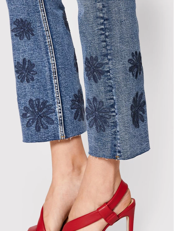 Desigual Γυναίκες Straight Leg Τζιν Cala 22SWDD25 Σκούρο μπλε Cropp Flare Fit 6 Desigual Γυναίκες Straight Leg Τζιν Cala 22SWDD25 Σκούρο μπλε Cropp Flare Fit - Image 4