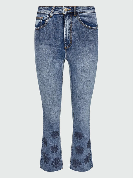 Desigual Γυναίκες Straight Leg Τζιν Cala 22SWDD25 Σκούρο μπλε Cropp Flare Fit 7 Desigual Γυναίκες Straight Leg Τζιν Cala 22SWDD25 Σκούρο μπλε Cropp Flare Fit - Image 5