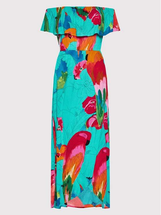 Desigual Γυναίκες Καλοκαιρινά Φορέματα Φόρεμα καλοκαιρινό Pahoa 22SWVW47 Έγχρωμο Regular Fit 7 Desigual Γυναίκες Καλοκαιρινά Φορέματα Φόρεμα καλοκαιρινό Pahoa 22SWVW47 Έγχρωμο Regular Fit - Image 5