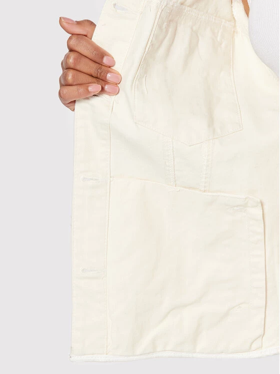 Desigual Γυναίκες Τζιν Μπουφάν Τζιν μπουφάν Bombay 22SWED25 Μπεζ Oversize 7 Desigual Γυναίκες Τζιν Μπουφάν Τζιν μπουφάν Bombay 22SWED25 Μπεζ Oversize - Image 5