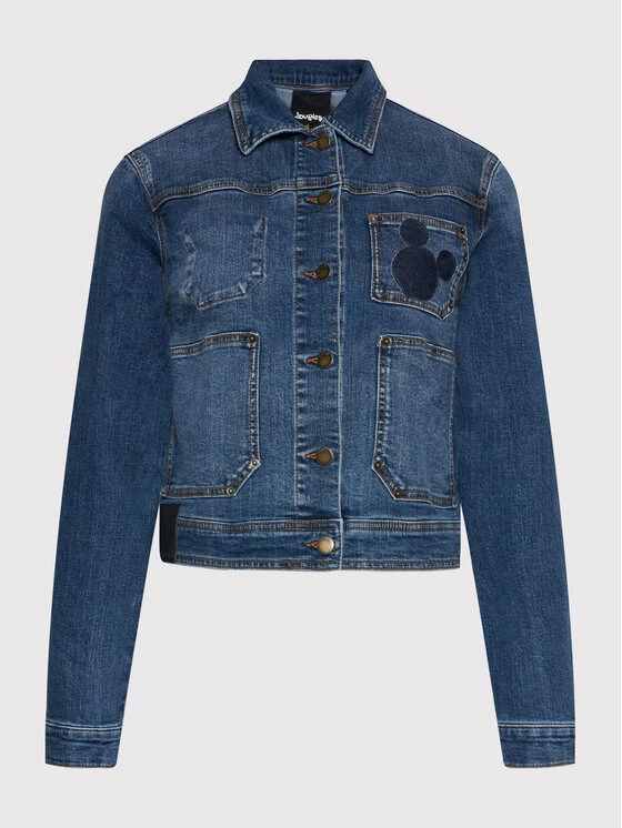 Desigual Γυναίκες Τζιν Μπουφάν Τζιν μπουφάν DISNEY My Mickey 22SWED16 Σκούρο μπλε Regular Fit 8 Desigual Γυναίκες Τζιν Μπουφάν Τζιν μπουφάν DISNEY My Mickey 22SWED16 Σκούρο μπλε Regular Fit - Image 6