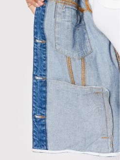 Desigual Γυναίκες Τζιν Μπουφάν Τζιν μπουφάν Nueva'Delhi 22SWED24 Μπλε Oversize -Εξοδος Desigual Κατάστημα unnamed file 4024