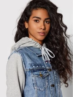 Desigual Γυναίκες Τζιν Μπουφάν Τζιν μπουφάν Olimpia 22SWED31 Σκούρο μπλε Regular Fit -Εξοδος Desigual Κατάστημα unnamed file 4048