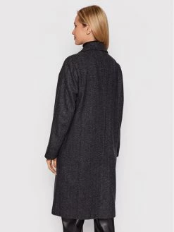 Desigual Γυναίκες Μεταβατικά Παλτά Μάλλινο παλτό Tomichi 21WWEWB8 Γκρι Relaxed Fit -Εξοδος Desigual Κατάστημα unnamed file 4069