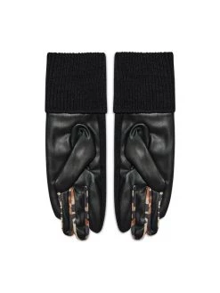 Desigual Γυναίκες Δερμάτινα γάντια Γάντια Γυναικεία 21WAAA03 Μαύρο -Εξοδος Desigual Κατάστημα unnamed file 4087