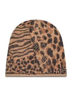 Desigual Γυναίκες Χειμωνιάτικοι Σκούφοι Σκούφος 21WAHA13 Καφέ