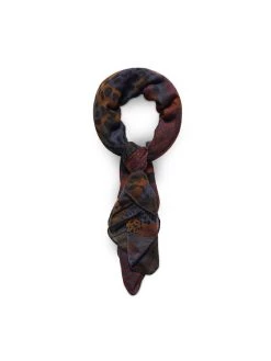 Desigual Γυναίκες Κασκόλ Πασμίνα 21WAWA20 Σκούρο μπλε