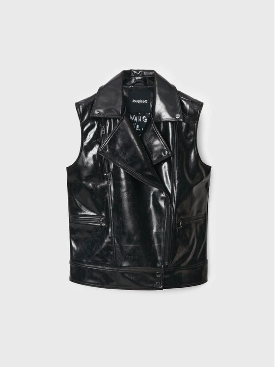 Desigual Γυναίκες Γιλέκα Γιλέκο Tulsa 22WWEWAK Μαύρο Oversize 7 Desigual Γυναίκες Γιλέκα Γιλέκο Tulsa 22WWEWAK Μαύρο Oversize - Image 5