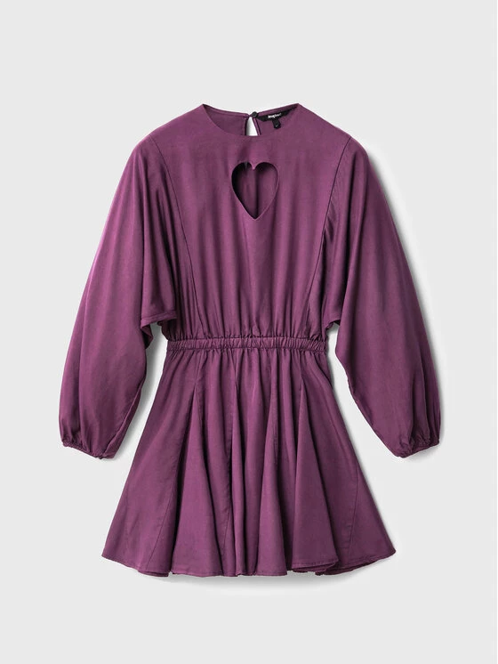 Desigual Γυναίκες Καθημερινά Φορέματα Φόρεμα καθημερινό Frida 22WWVW31 Μωβ Regular Fit 7 Desigual Γυναίκες Καθημερινά Φορέματα Φόρεμα καθημερινό Frida 22WWVW31 Μωβ Regular Fit - Image 5