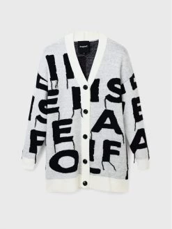 Desigual Γυναίκες Ζακέτες Ζακέτα Ivet 22WWJFAE Γκρι Oversize 11 Desigual Γυναίκες Ζακέτες Ζακέτα Ivet 22WWJFAE Γκρι Oversize -Εξοδος Desigual Κατάστημα unnamed file 460