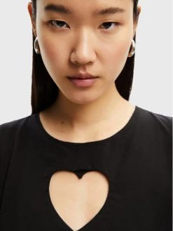 Desigual Γυναίκες Καθημερινά Φορέματα Φόρεμα καθημερινό Flora 22WWVW30 Μαύρο Regular Fit -Εξοδος Desigual Κατάστημα unnamed file 469