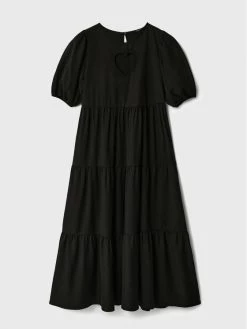 Desigual Γυναίκες Καθημερινά Φορέματα Φόρεμα καθημερινό Flora 22WWVW30 Μαύρο Regular Fit -Εξοδος Desigual Κατάστημα unnamed file 470