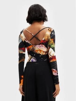 Desigual Γυναίκες Κορμάκια κορμάκι 22WWQK02 Έγχρωμο Slim Fit -Εξοδος Desigual Κατάστημα unnamed file 473