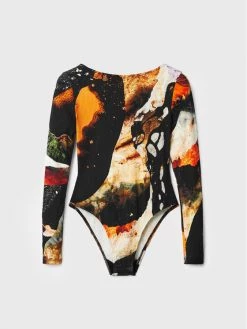 Desigual Γυναίκες Κορμάκια κορμάκι 22WWQK02 Έγχρωμο Slim Fit -Εξοδος Desigual Κατάστημα unnamed file 475