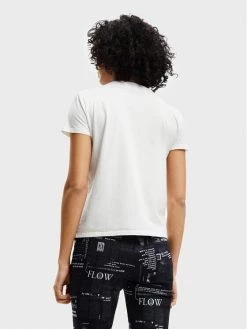 Desigual Γυναίκες T-shirts T-Shirt 22WWTK17 Λευκό Regular Fit -Εξοδος Desigual Κατάστημα unnamed file 498