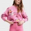Desigual Γυναίκες Πουλόβερ PINK PANTHER 22WWJF59 Ροζ Oversize -Εξοδος Desigual Κατάστημα unnamed file 531