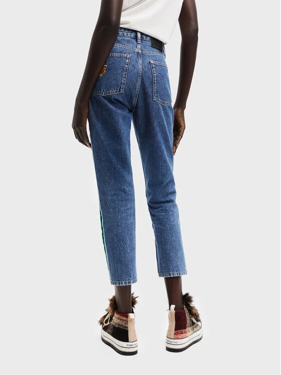 Desigual Γυναίκες Straight Leg Τζιν 22WWDD07 Σκούρο μπλε Straight Fit 5 Desigual Γυναίκες Straight Leg Τζιν 22WWDD07 Σκούρο μπλε Straight Fit - Image 3