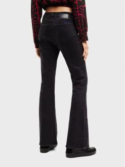 Desigual Γυναίκες Bootcut Τζιν Mia 22WWDD53 Μαύρο Flare Fit -Εξοδος Desigual Κατάστημα unnamed file 608