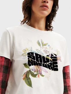 Desigual Γυναίκες Μπλουζάκια Μπλουζάκι Clea 22WWTK12 Λευκό Regular Fit 10 Desigual Γυναίκες Μπλουζάκια Μπλουζάκι Clea 22WWTK12 Λευκό Regular Fit -Εξοδος Desigual Κατάστημα unnamed file 614