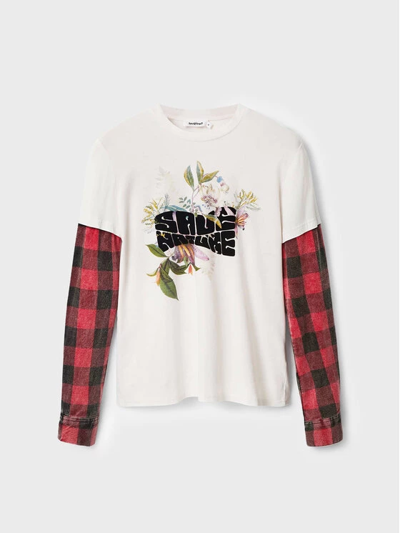 Desigual Γυναίκες Μπλουζάκια Μπλουζάκι Clea 22WWTK12 Λευκό Regular Fit 7 Desigual Γυναίκες Μπλουζάκια Μπλουζάκι Clea 22WWTK12 Λευκό Regular Fit - Image 5