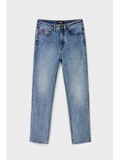 Desigual Γυναίκες Straight Leg Τζιν Kerell 22WWDD26 Μπλε Regular Fit -Εξοδος Desigual Κατάστημα unnamed file 630