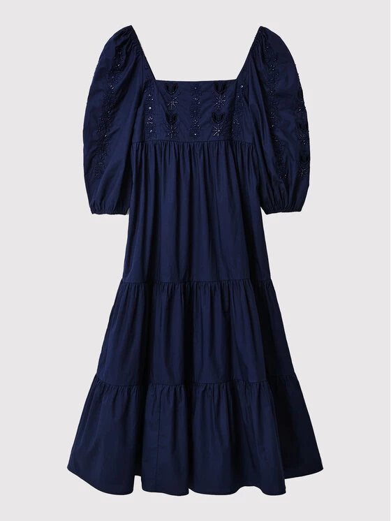 Desigual Γυναίκες Καθημερινά Φορέματα Φόρεμα καθημερινό Kalma 22WWVW56 Σκούρο μπλε Regular Fit 7 Desigual Γυναίκες Καθημερινά Φορέματα Φόρεμα καθημερινό Kalma 22WWVW56 Σκούρο μπλε Regular Fit - Image 5