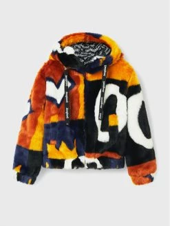 Desigual Γυναίκες Γούνες & Πανωφόρια από προβιά Γούνα Norwey 22WWEWB2 Έγχρωμο Oversize -Εξοδος Desigual Κατάστημα unnamed file 68