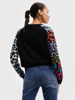 Desigual Γυναίκες Πουλόβερ Ayla 22WWJF80 Μαύρο Regular Fit -Εξοδος Desigual Κατάστημα unnamed file 7