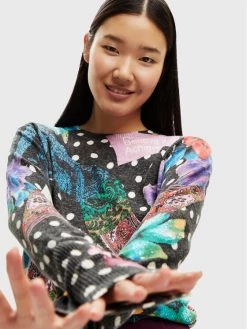 Desigual Γυναίκες Πουλόβερ Spice 22WWJFA1 Έγχρωμο Regular Fit 10 Desigual Γυναίκες Πουλόβερ Spice 22WWJFA1 Έγχρωμο Regular Fit -Εξοδος Desigual Κατάστημα unnamed file 710