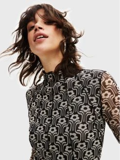 Desigual Γυναίκες Μπλουζάκια Μπλουζάκι Karen 22WWTKA4 Μαύρο Regular Fit -Εξοδος Desigual Κατάστημα unnamed file 740