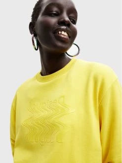Desigual Γυναίκες Μπλούζες Μπλούζα Mambo 22WWSK40 Κίτρινο Regular Fit -Εξοδος Desigual Κατάστημα unnamed file 745