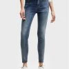 Desigual Γυναίκες Τζιν Alba 22WWDD25 Μπλε Skinny Fit -Εξοδος Desigual Κατάστημα unnamed file 767