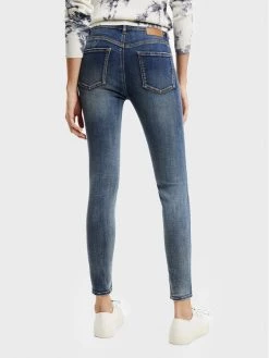 Desigual Γυναίκες Τζιν Alba 22WWDD25 Μπλε Skinny Fit -Εξοδος Desigual Κατάστημα unnamed file 769