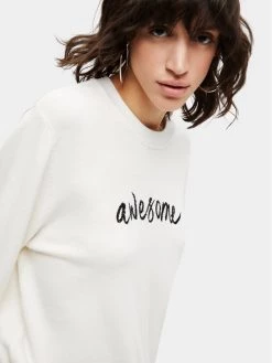 Desigual Γυναίκες Πουλόβερ Mara 22WWJF15 Λευκό Regular Fit 10 Desigual Γυναίκες Πουλόβερ Mara 22WWJF15 Λευκό Regular Fit -Εξοδος Desigual Κατάστημα unnamed file 790