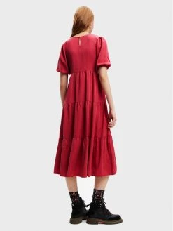 Desigual Γυναίκες Καθημερινά Φορέματα Φόρεμα καθημερινό Flora 22WWVW30 Κόκκινο Regular Fit -Εξοδος Desigual Κατάστημα unnamed file 794