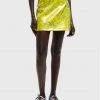 Desigual Γυναίκες Φούστα Mini Ida 22WWFW01 Κίτρινο Slim Fit -Εξοδος Desigual Κατάστημα unnamed file 802