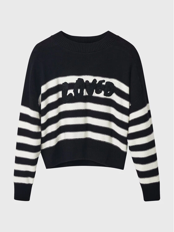 Desigual Γυναίκες Πουλόβερ Anais 22WWJF26 Μαύρο Loose Fit 7 Desigual Γυναίκες Πουλόβερ Anais 22WWJF26 Μαύρο Loose Fit - Image 5