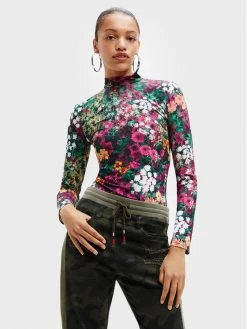 Desigual Γυναίκες Κορμάκια κορμάκι 22WWQK19 Έγχρωμο Slim Fit