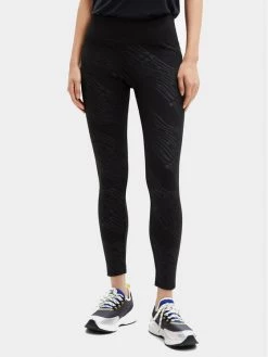 Desigual Γυναίκες Κολάν Lemon 22WWKK06 Μαύρο Slim Fit