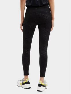 Desigual Γυναίκες Κολάν Lemon 22WWKK06 Μαύρο Slim Fit -Εξοδος Desigual Κατάστημα unnamed file 883