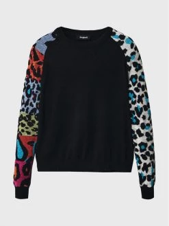 Desigual Γυναίκες Πουλόβερ Ayla 22WWJF80 Μαύρο Regular Fit -Εξοδος Desigual Κατάστημα unnamed file 9