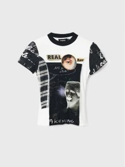 Desigual Γυναίκες T-shirts T-Shirt Real Artoholic 22WWTK25 Μπεζ Slim Fit 11 Desigual Γυναίκες T-shirts T-Shirt Real Artoholic 22WWTK25 Μπεζ Slim Fit -Εξοδος Desigual Κατάστημα unnamed file 935