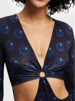 Desigual Γυναίκες Κορμάκια κορμάκι Butzy 22WWQK11 Μαύρο Slim Fit -Εξοδος Desigual Κατάστημα unnamed file 954